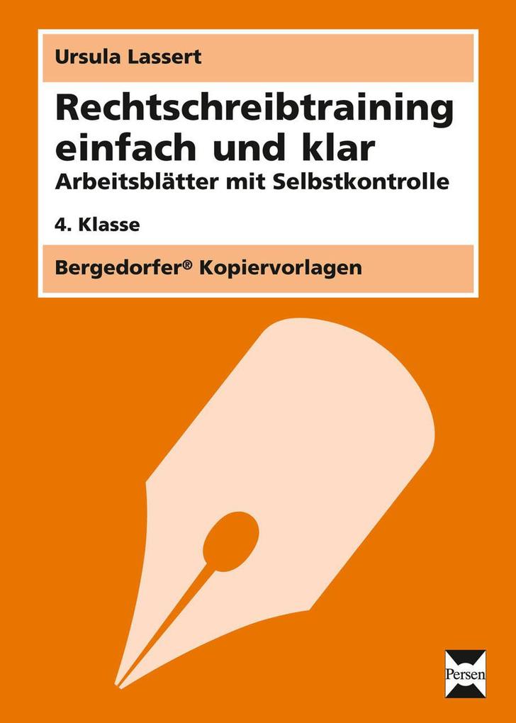 Persen Verlag I.d. Aap Rechtschreibtraining Einfach Und Klar - 4. Kl. - Bild 5