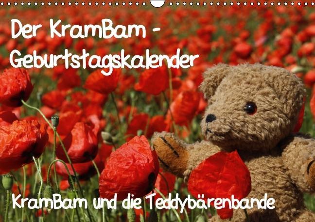 Der KramBam-Geburtstagskalender (Wandkalender immerwährend DIN A3 quer)