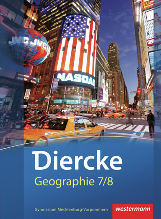 Diercke Geographie 7 / 8. Schülerband. Mecklenburg-Vorpommern - Sabine Geisler/ Grit Töppner/ Gudrun Kort/ Burkhard Kröger/ Frank Müller