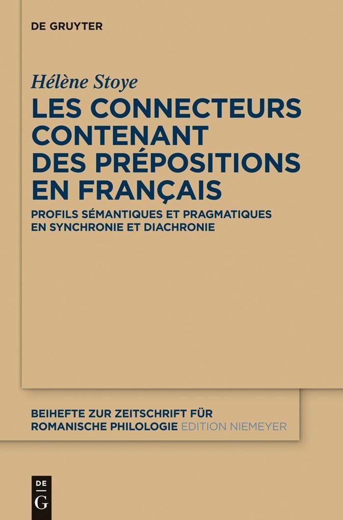 Les connecteurs contenant des prépositions en français - Hélène Stoye