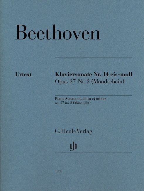 Klaviersonate Nr. 14 cis-moll Opus 27 Nr.2 (Mondschein)