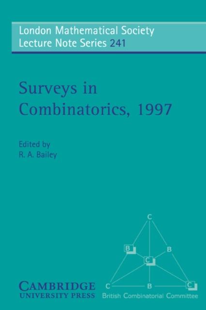 Surveys in Combinatorics 1997