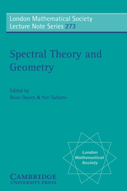 Spectral Theory and Geometry