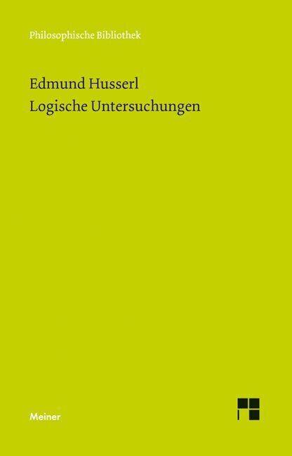Logische Untersuchungen (Philosophische Bibliothek) - Bild 4