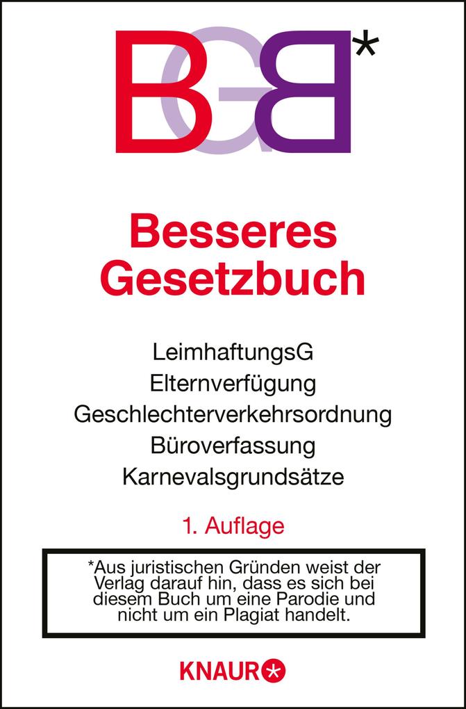 BGB - Axel Fröhlich/ Alexandra Reinwarth/ Oliver Kuhn