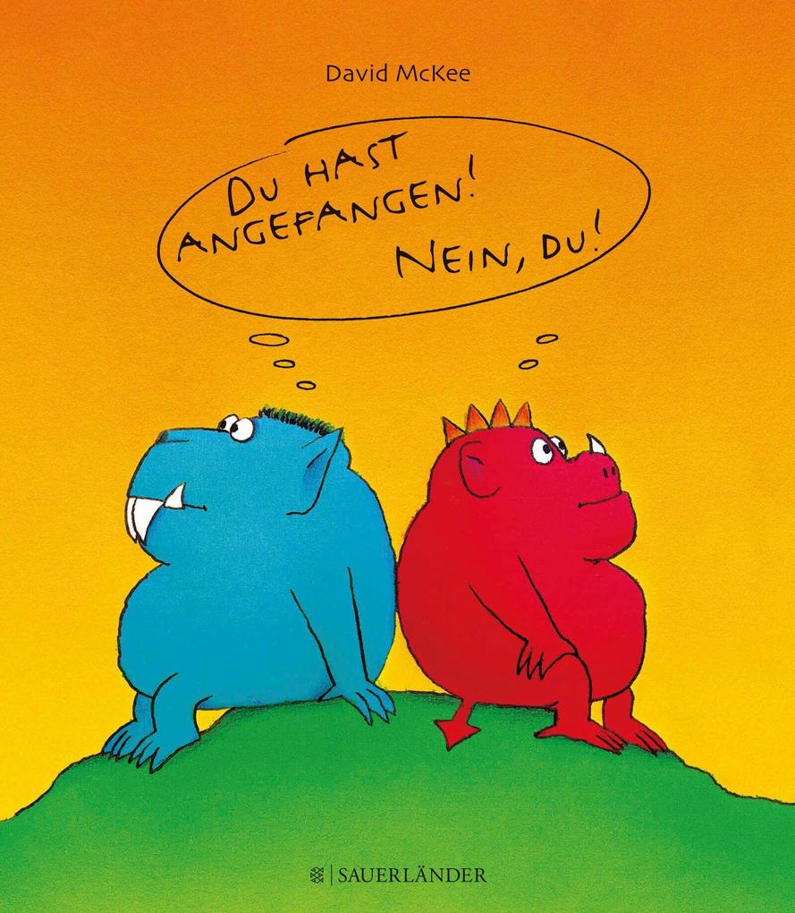 S.fischer Rote Du Hast Angefangen - Nein Du!, Kinderbücher Von David Mckee - Bild 5