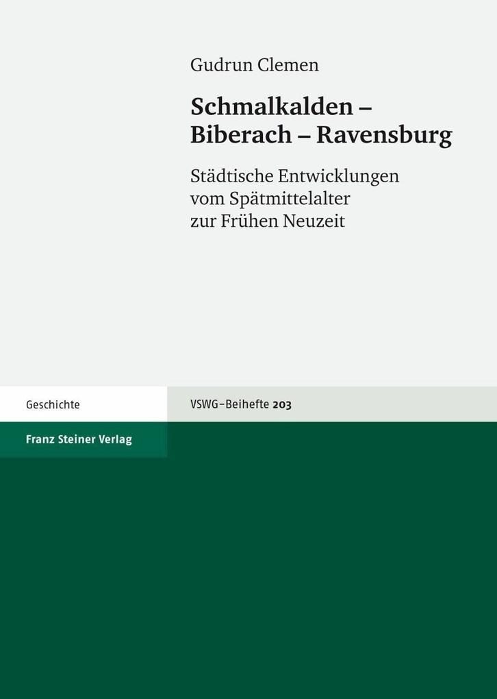 Schmalkalden - Biberach - Ravensburg - Gudrun Clemen