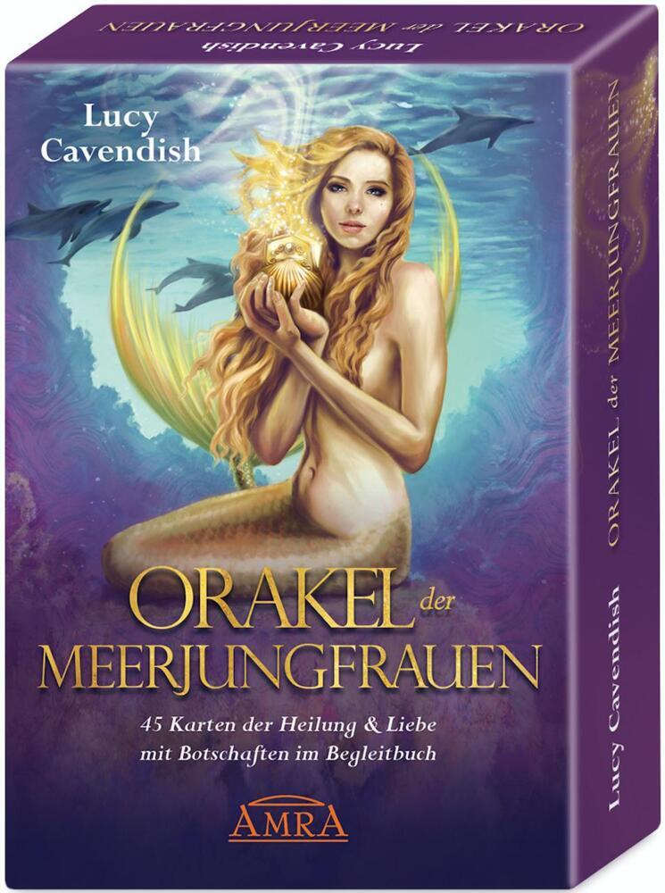 Amra Verlag Orakel Der Meerjungfrauen. 45 Karten Der Heilung & Liebe Mit Botschaften Im Begleitbuch - Image 3