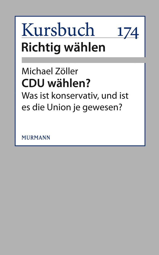 CDU wählen? - Michael Zöller