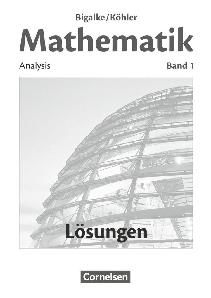 Cornelsen Verlag Gmbh Band 1 - Analysis - Bild 4