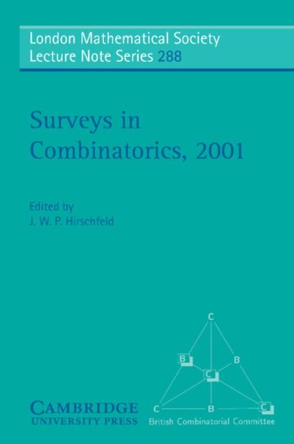 Surveys in Combinatorics 2001