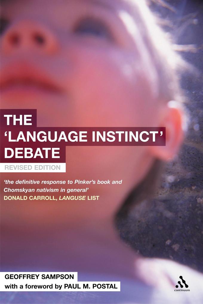 The 'Language Instinct' Debate - Geoffrey Sampson