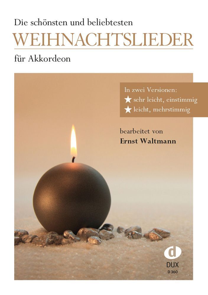 Edition Dux Weihnachtslieder Für Akkordeon, Fachbücher Von Ernst Waltmann - Bild 5