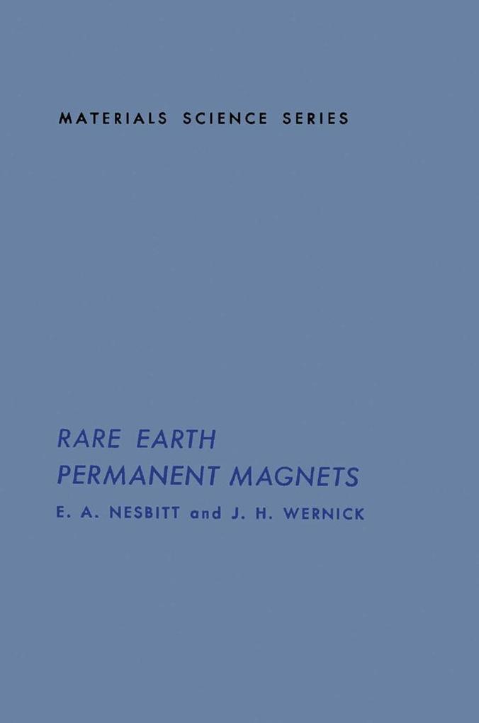 Rare Earth Permanent Magnets - A. S. Nowick