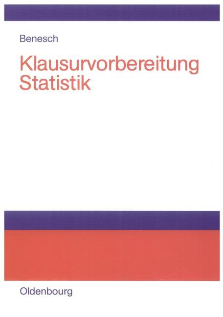 Klausurvorbereitung Statistik - Thomas Benesch