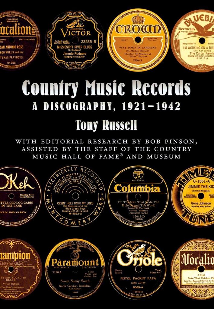 Country Music Records - Tony Russell/ Bob Pinson