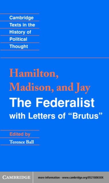 Federalist - Alexander Hamilton