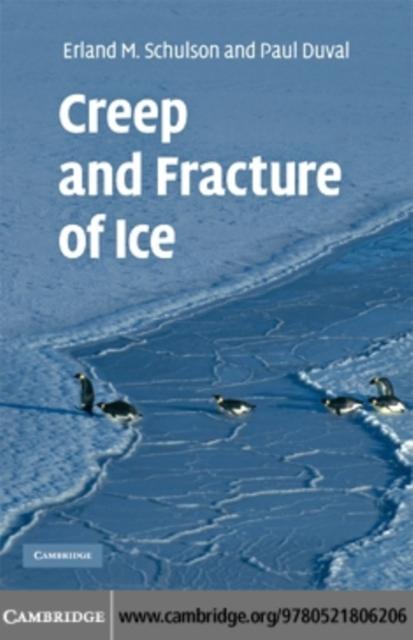 Creep and Fracture of Ice - Erland M. Schulson