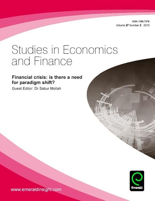 Emerald Group Publishing Ltd Financial Crisis - Bild 2