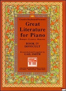 Great Literature for Piano Book 4 (Difficult) als eBook von Gail Smith - Mel Bay Music