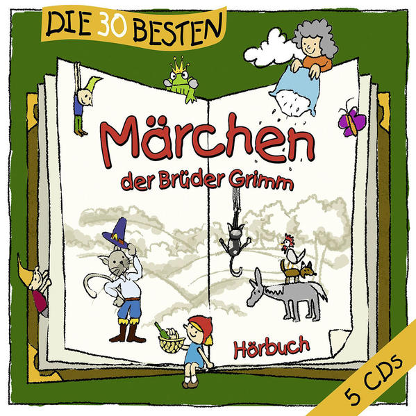 Die 30 besten Märchen der Brüder Grimm 5 CD HÖRBUCH - Neu & eingeschweisst!! - Bild 6
