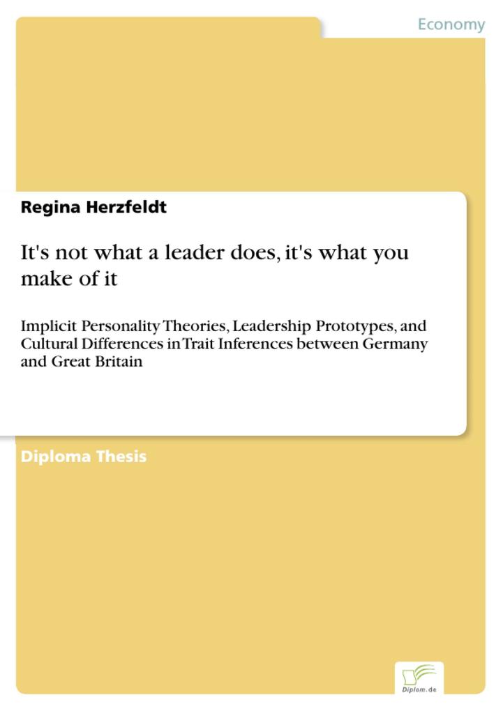 It's not what a leader does it's what you make of it - Regina Herzfeldt