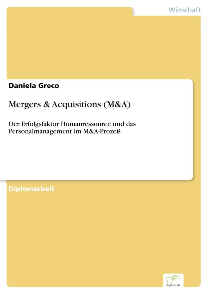 Mergers & Acquisitions (M&A) - Daniela Greco