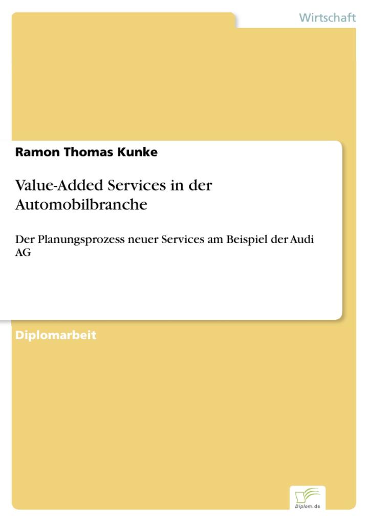 Value-Added Services in der Automobilbranche - Ramon Thomas Kunke