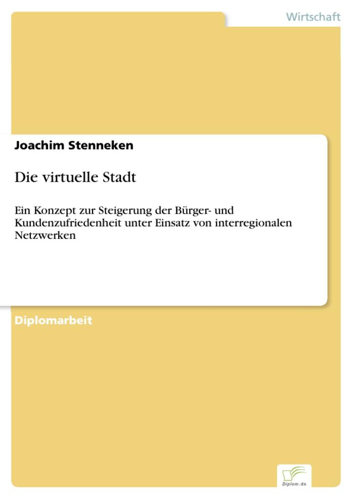 Die virtuelle Stadt - Joachim Stenneken