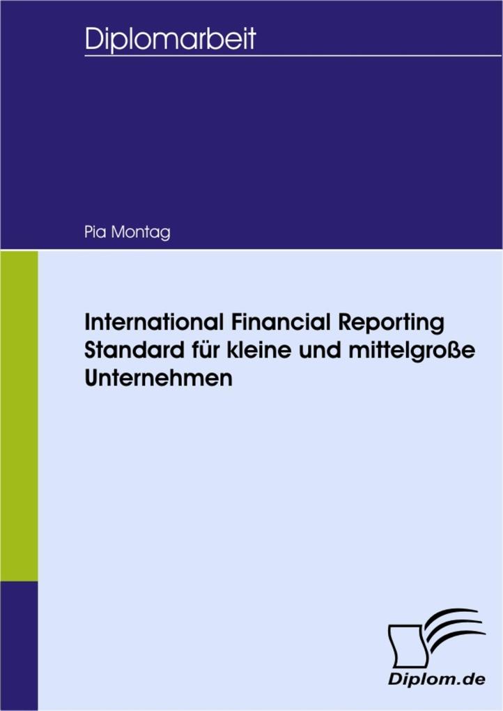 International Financial Reporting Standard für kleine und mittelgroße Unternehmen