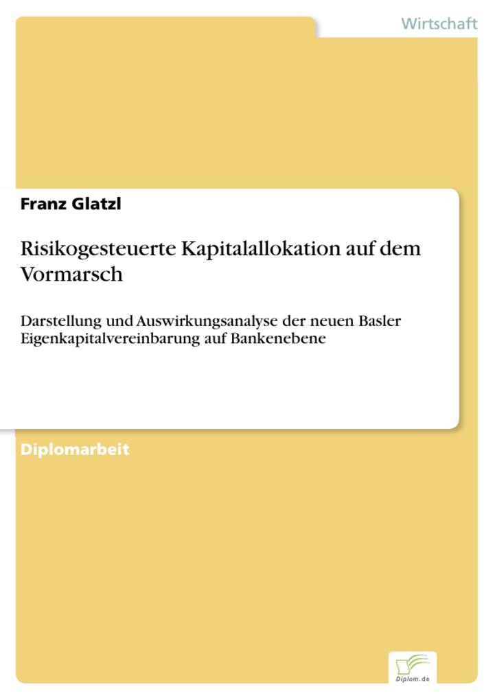 Risikogesteuerte Kapitalallokation auf dem Vormarsch - Franz Glatzl