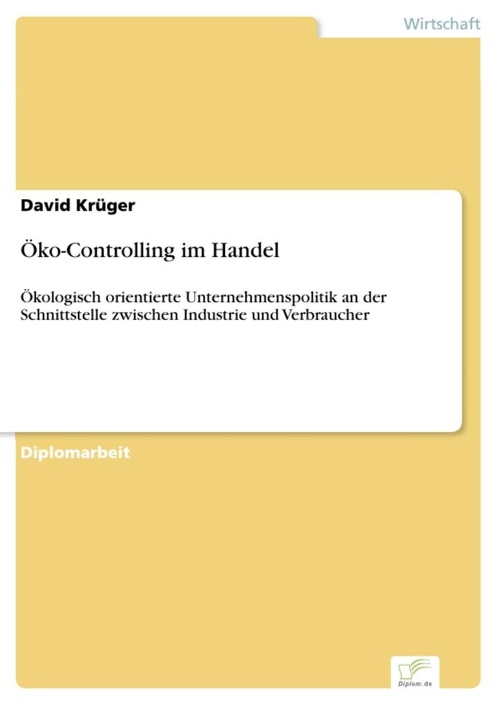 Öko-Controlling im Handel - David Krüger