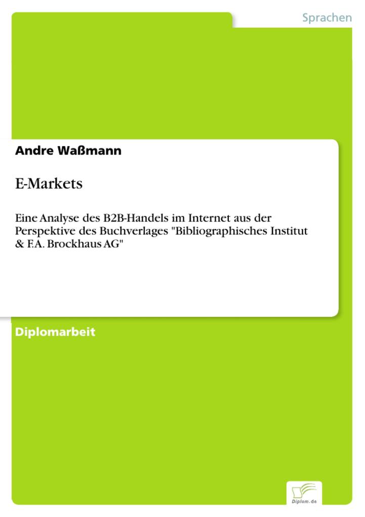 E-Markets - Andre Waßmann