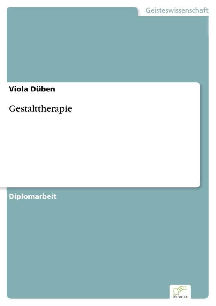 Gestalttherapie - Viola Düben