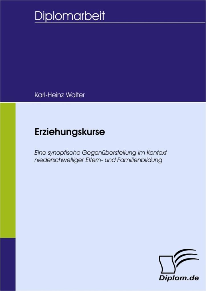 Erziehungskurse - Karl-Heinz Walter