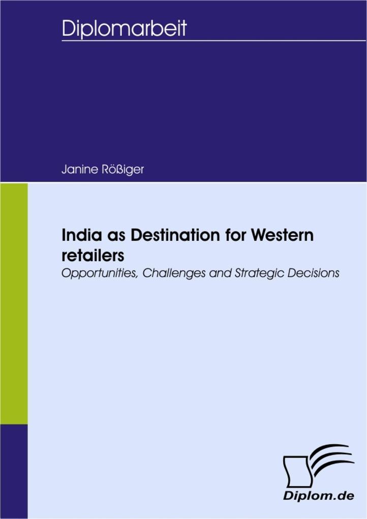 India as Destination for Western retailers - Janine Rößiger