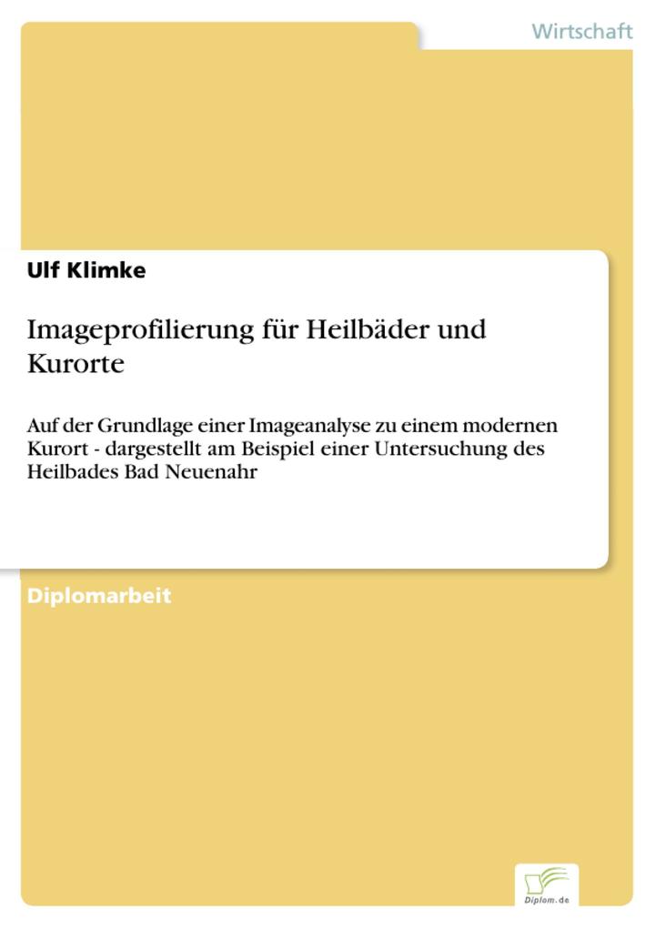 Imageprofilierung für Heilbäder und Kurorte - Ulf Klimke