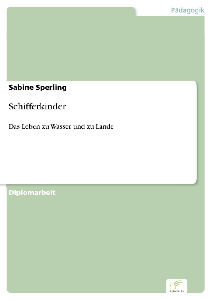 Schifferkinder - Sabine Sperling