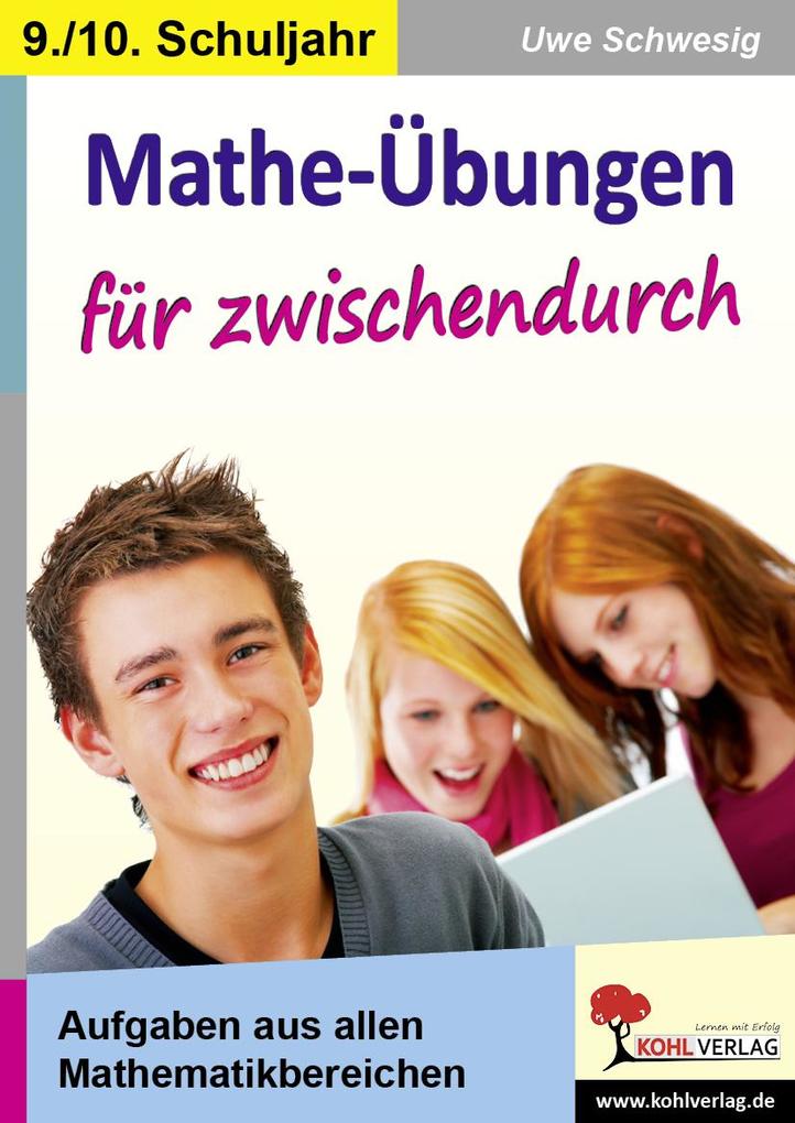 Mathe-Übungen für zwischendurch / Klasse 9-10 - Uwe Schwesig