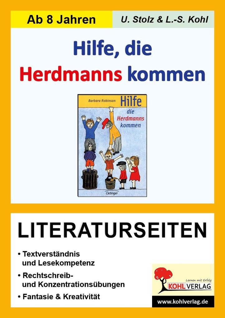 Hilfe die Herdmanns kommen - Literaturseiten - Ulrike Stolz/ Lynn S Kohl