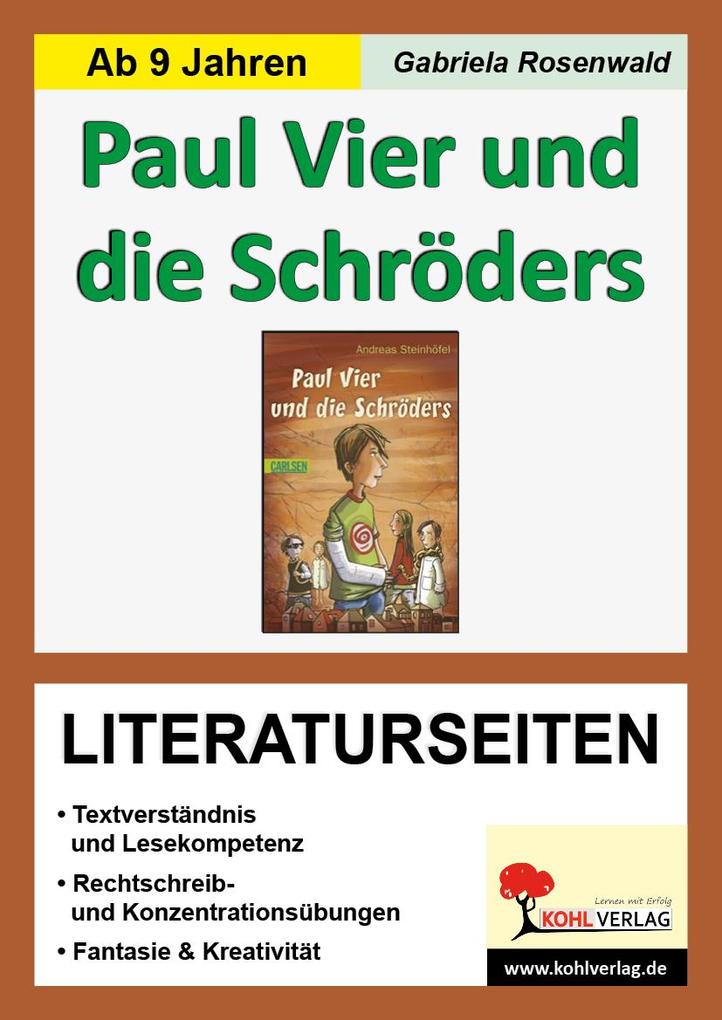 Paul Vier und die Schröders - Literaturseiten - Gabriela Rosenwald