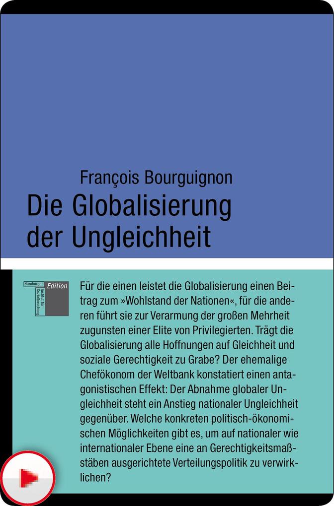 Die Globalisierung der Ungleichheit - Francois Bourguignon