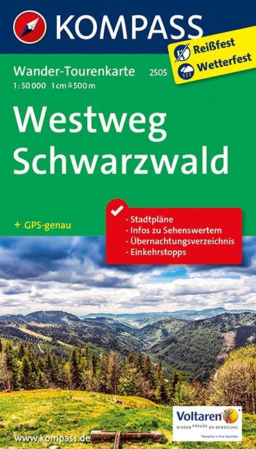 westweg map