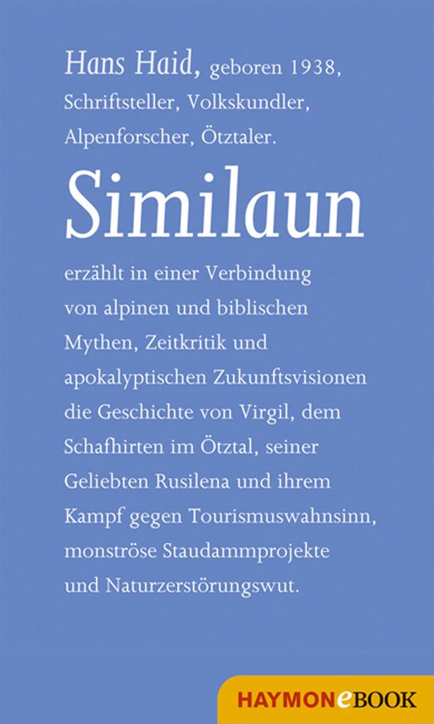 Similaun - Hans Haid