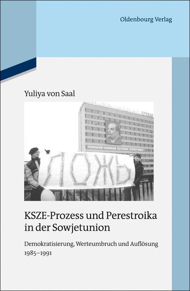 KSZE-Prozess und Perestroika in der Sowjetunion - Yuliya von Saal