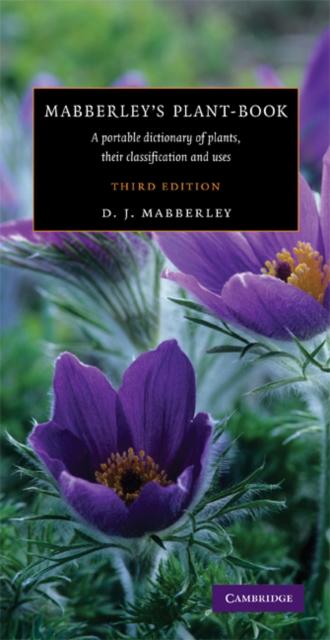 Mabberley´s Plant-book als eBook von David J. Mabberley - Cambridge University Press
