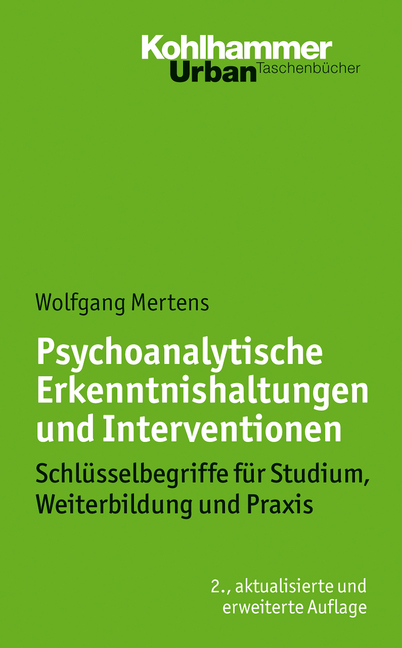 Kohlhammer W. Psychoanalytische Erkenntnishaltungen Und Interventionen