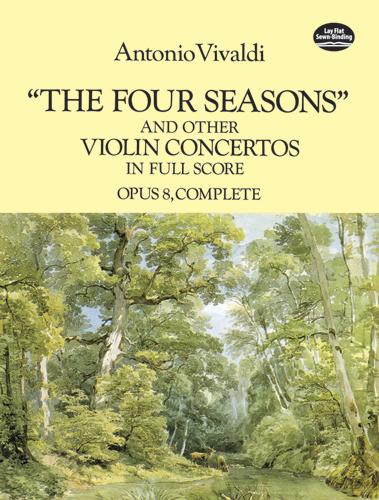 The Four Seasons and Other Violin Concertos in Full Score - Antonio Vivaldi