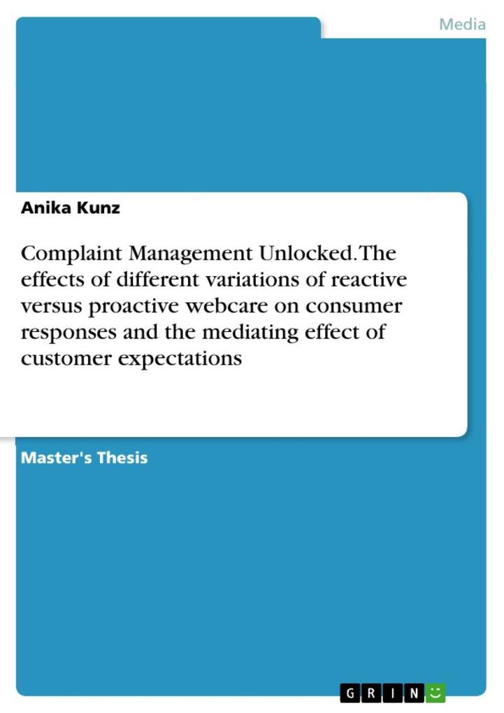 Complaint Management Unlocked - Anika Kunz