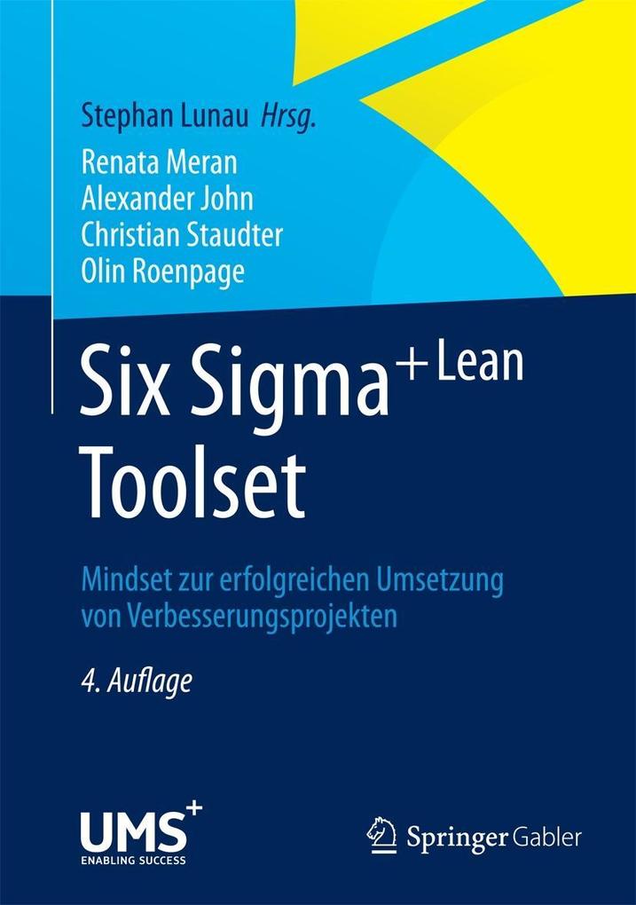Six Sigma+Lean Toolset - Renata Meran/ Alexander John/ Christian Staudter/ Olin Roenpage